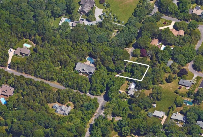 A prime opportunity for new construction in North Haven's - Beach Lot for sale in Sag Harbor, New York on Beachhouse.com