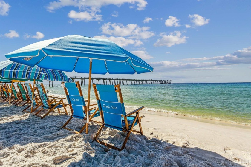 IT IS ALL ABOUT THE GULF FRONT BEACH VIEWS at *Blue Skies at - Beach Home for sale in Navarre Beach, Florida on Beachhouse.com