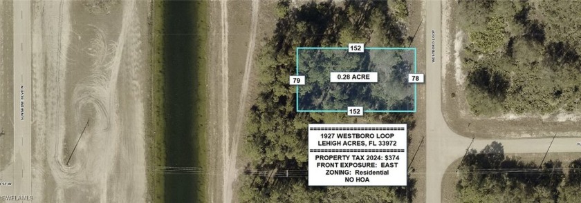 POTENTIAL 1 ACRE OF LAND ON THE Canal!!!! Listing is a Canal - Beach Lot for sale in Lehigh Acres, Florida on Beachhouse.com