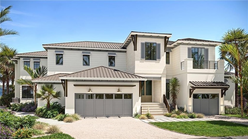 Impressive, custom-built home by The Lykos Group, Inc. situated - Beach Home for sale in Marco Island, Florida on Beachhouse.com