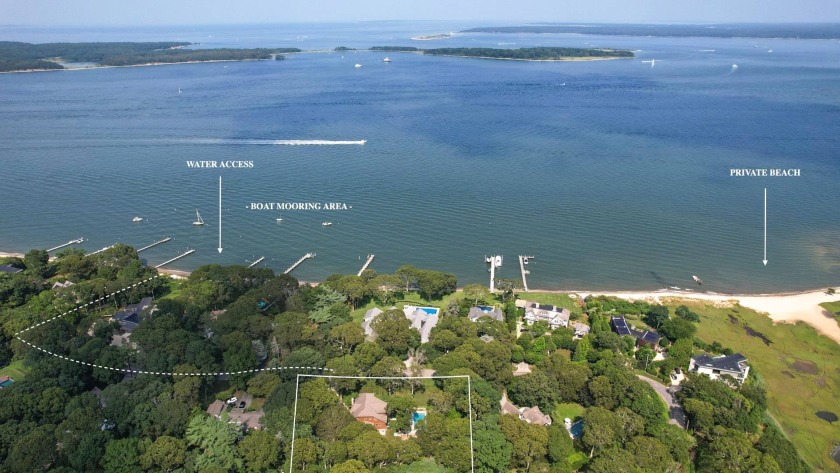 Located on one of the most picturesque blocks in North Haven and - Beach Home for sale in Sag Harbor, New York on Beachhouse.com