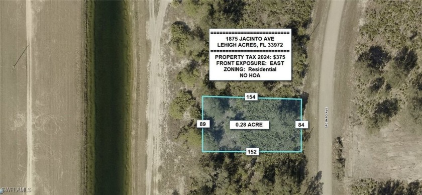 POTENTIAL 1 ACRE OF LAND ON THE Canal!!!! Listing is a Canal - Beach Lot for sale in Lehigh Acres, Florida on Beachhouse.com