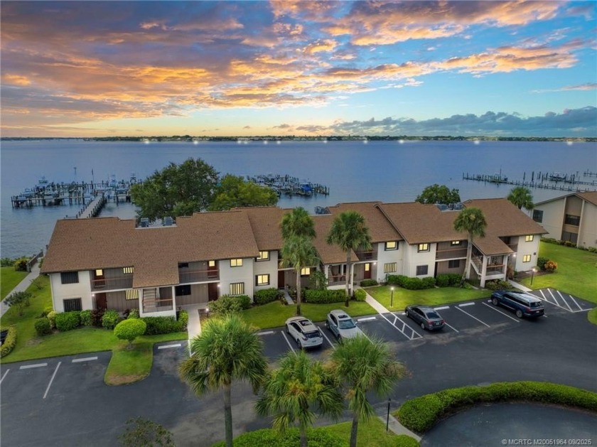 Picturesque water views in this 2-bedroom, 2-bathroom riverfront - Beach Condo for sale in Jensen Beach, Florida on Beachhouse.com