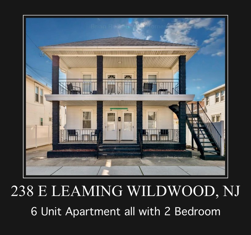 Amazing Location just a couple blocks to the World Famous - Beach Apartment for sale in Wildwood, New Jersey on Beachhouse.com