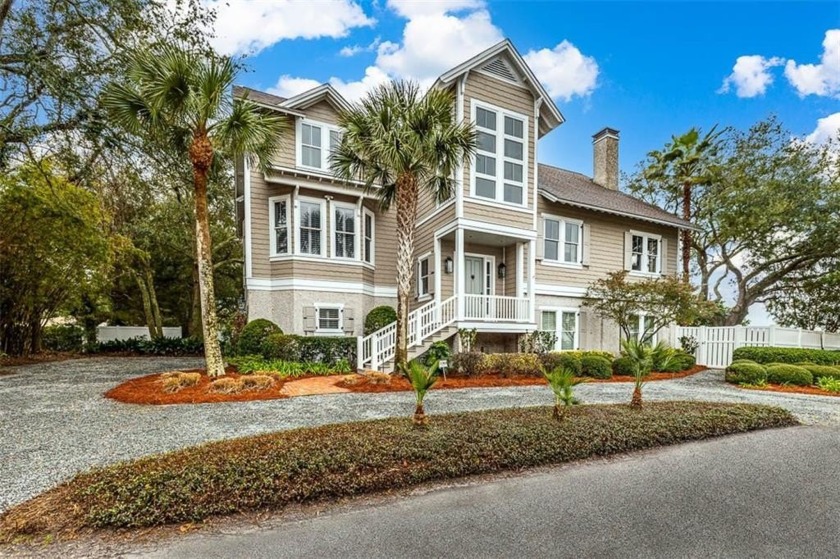 Rare Marsh front paradise awaits! 6 BR, 6 BA completely - Beach Home for sale in Saint Simons, Georgia on Beachhouse.com