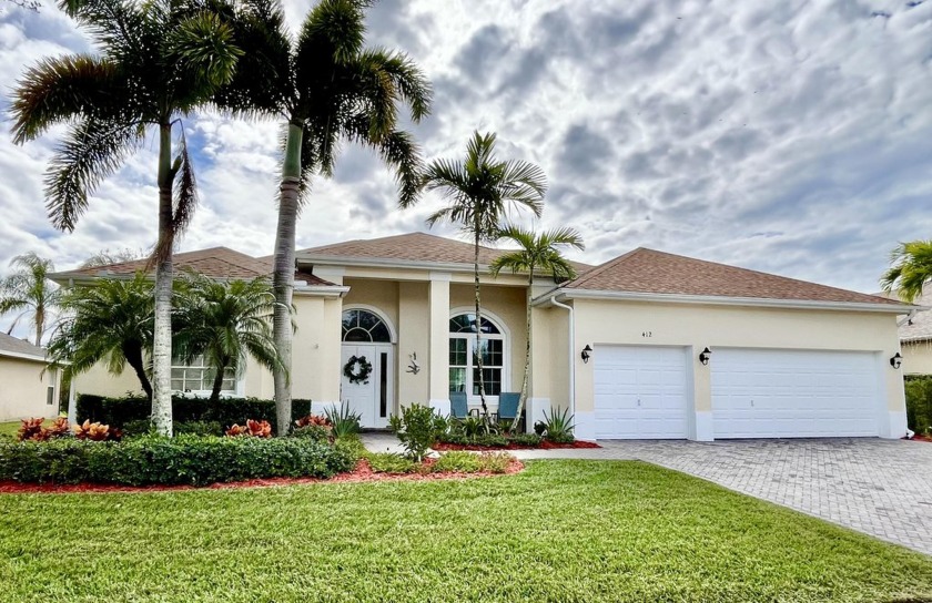 Enjoy Long southern lake views from your covered screened lanai - Beach Home for sale in Vero Beach, Florida on Beachhouse.com