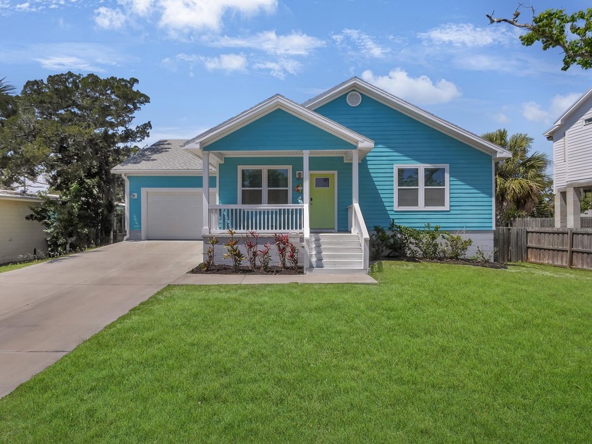 Come See This 2019 Modern Cottage Located In Davis Shores And - Beach Home for sale in St Augustine, Florida on Beachhouse.com