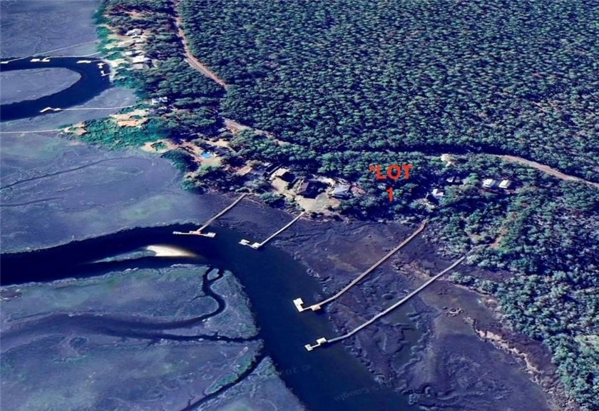 Check out the Gorgeous View from this Deep water lot on the - Beach Lot for sale in Townsend, Georgia on Beachhouse.com