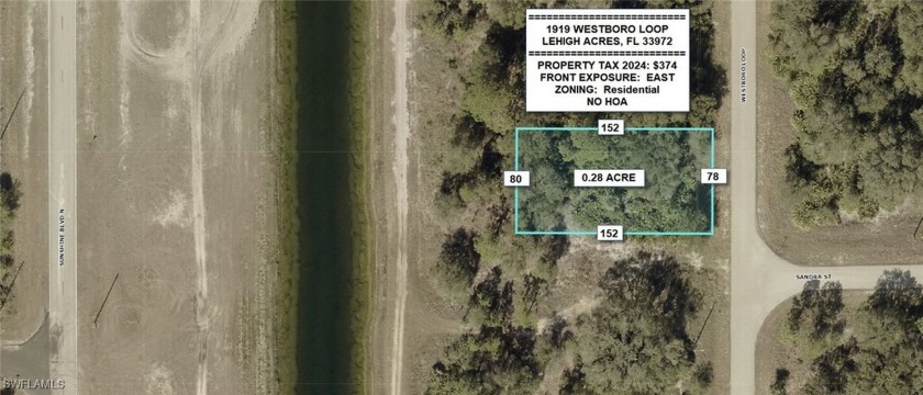 POTENTIAL HALF ACRE OF LAND ON THE Canal!!!! Listing is a Canal - Beach Lot for sale in Lehigh Acres, Florida on Beachhouse.com