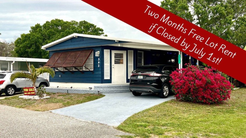 Beautifully remodeled 2-bedroom, 2-bathroom mobile home in the - Beach Home for sale in Ellenton, Florida on Beachhouse.com