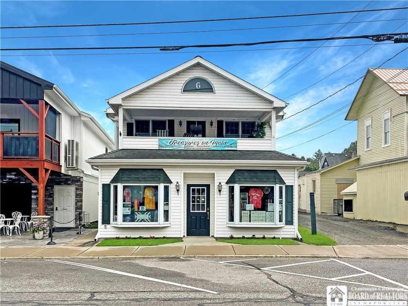 Located in the heart of Bemus Point, this versatile building - Beach Home for sale in Ellery, New York on Beachhouse.com