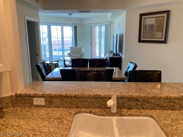 Enjoy a view of the Caloosahatchee River and also a city view of - Beach Condo for sale in Fort Myers, Florida on Beachhouse.com