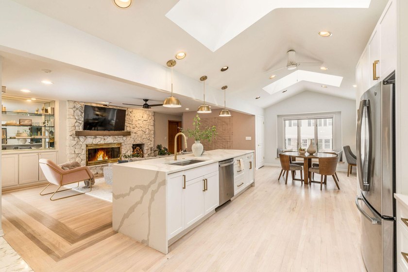Completely remodeled and beautifully reimagined, this custom - Beach Home for sale in Glendale, Wisconsin on Beachhouse.com