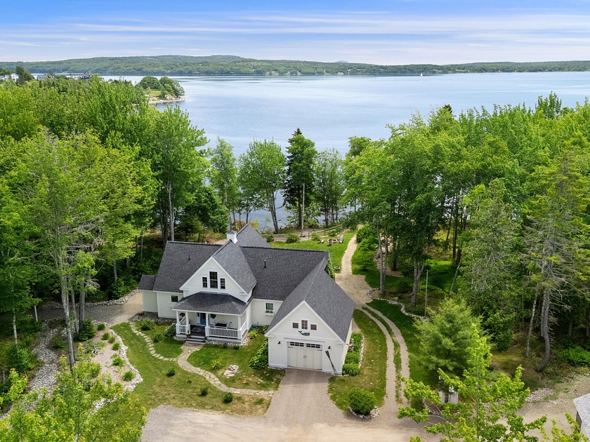 This exceptional waterfront property showcases quality - Beach Home for sale in Stockton Springs, Maine on Beachhouse.com