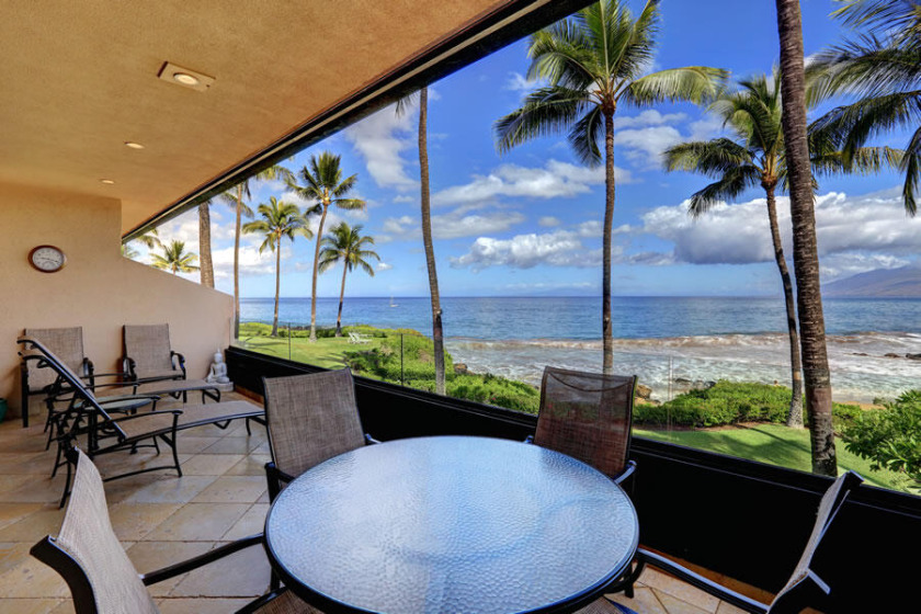 Stunning Beach Front Condo Makena Surf Resort # E-204 - Beach Vacation Rentals in Makena, Maui, HI on Beachhouse.com