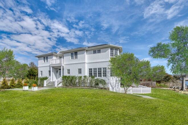 Nestled along the tranquil waterfront, this contemporary - Beach Home for sale in Westhampton Beach, New York on Beachhouse.com