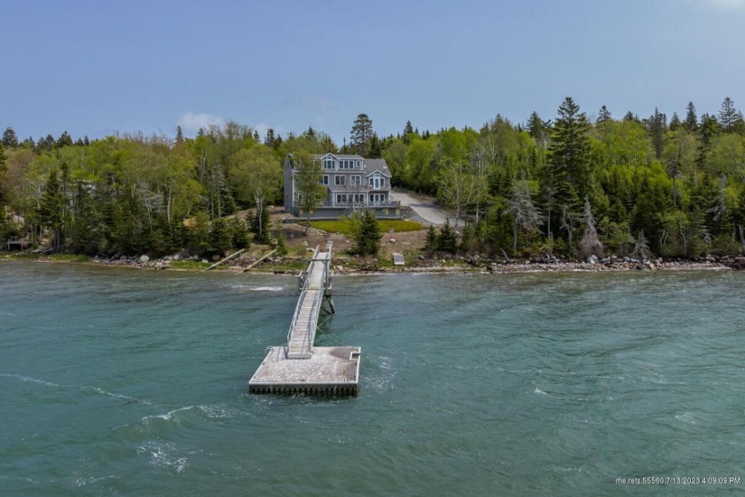 Spectacular one-of-a-kind ocean front estate with deepwater dock - Beach Home for sale in Steuben, Maine on Beachhouse.com