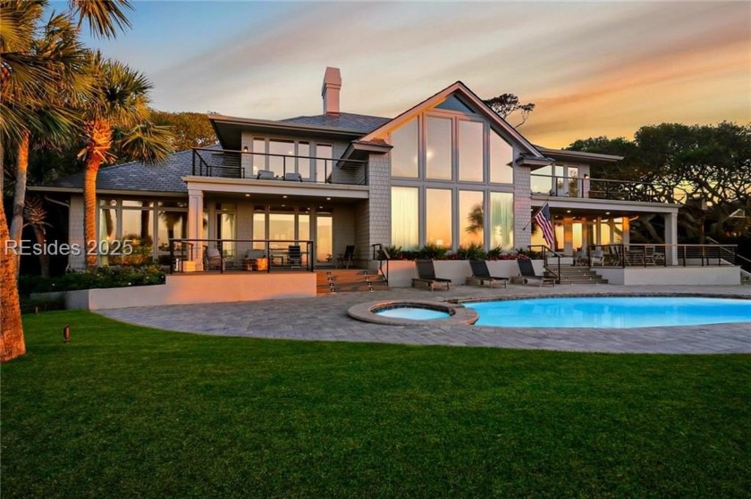 Serenity and privacy abound at this ultra-exclusive South Beach - Beach Home for sale in Hilton Head Island, South Carolina on Beachhouse.com