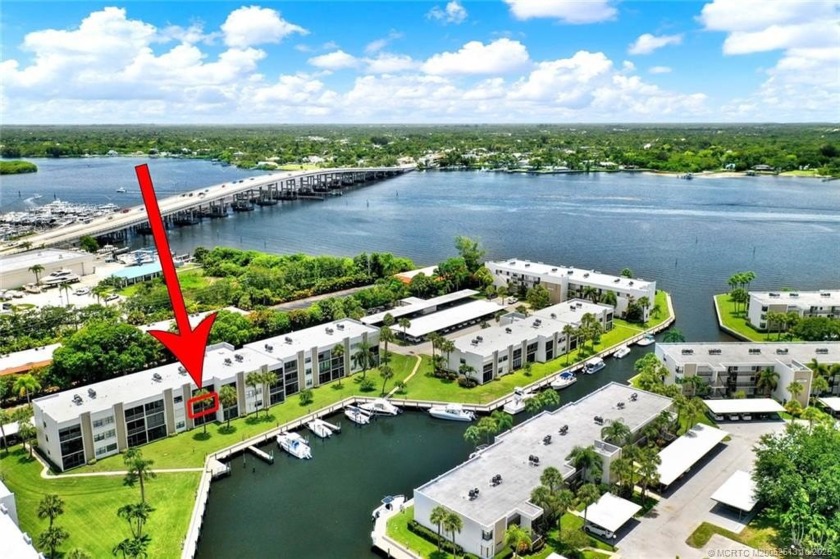 Beautiful boat basin/marina views from this great 1BR/1.5BA - Beach Condo for sale in Stuart, Florida on Beachhouse.com