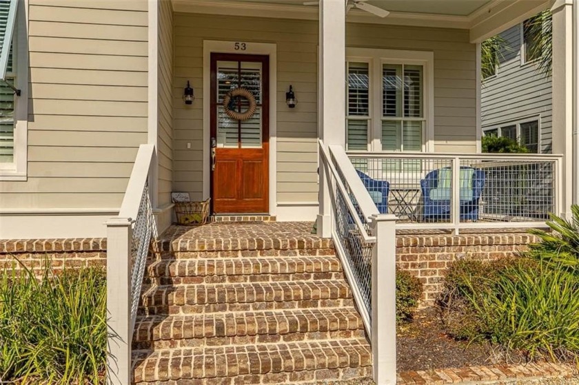 Stunning two-story, 3-bedroom, 2.5-bath home boasts an open - Beach Home for sale in Jekyll Island, Georgia on Beachhouse.com