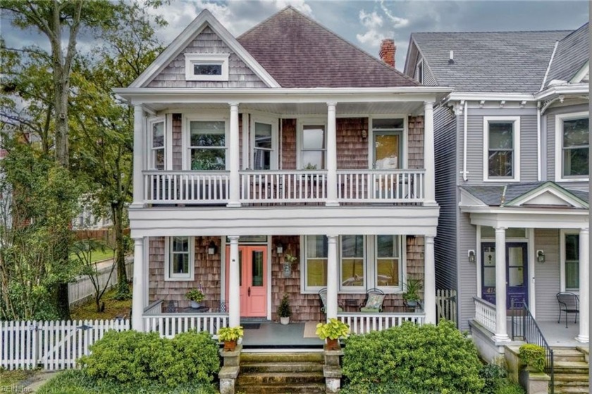 Welcome to this beautifully maintained 5-bedroom Victorian home - Beach Home for sale in Portsmouth, Virginia on Beachhouse.com