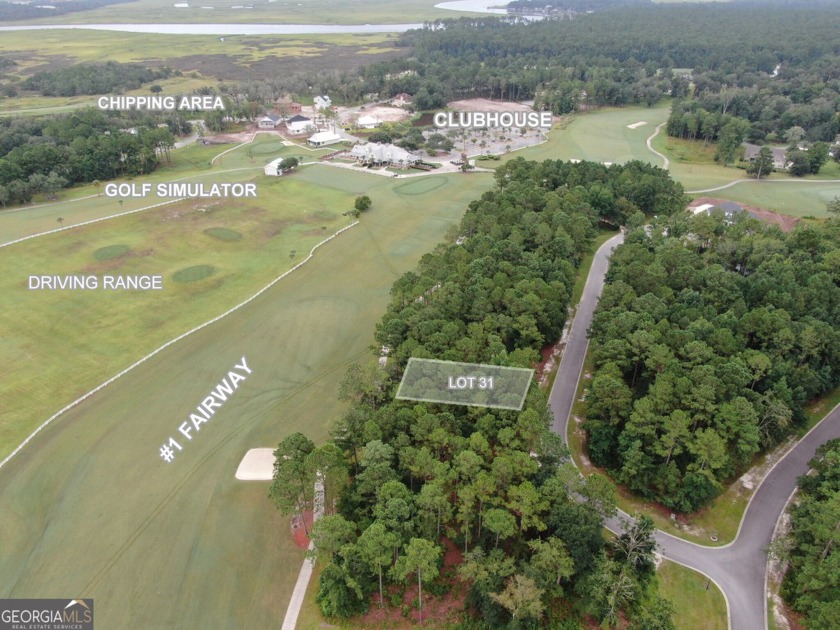 Beautiful lot situated on the 1st fairway of a Fred Couples' - Beach Lot for sale in Waverly, Georgia on Beachhouse.com