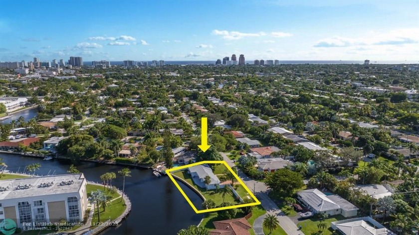 Rare opportunity to own an incredible 141 feet of tranquil - Beach Home for sale in Wilton Manors, Florida on Beachhouse.com