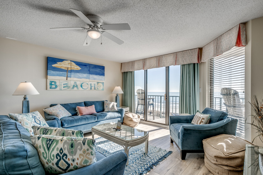 Beautiful 3rd floor unit wgreat ocean views + FREE DAILY - Beach Vacation Rentals in North Myrtle Beach, South Carolina on Beachhouse.com