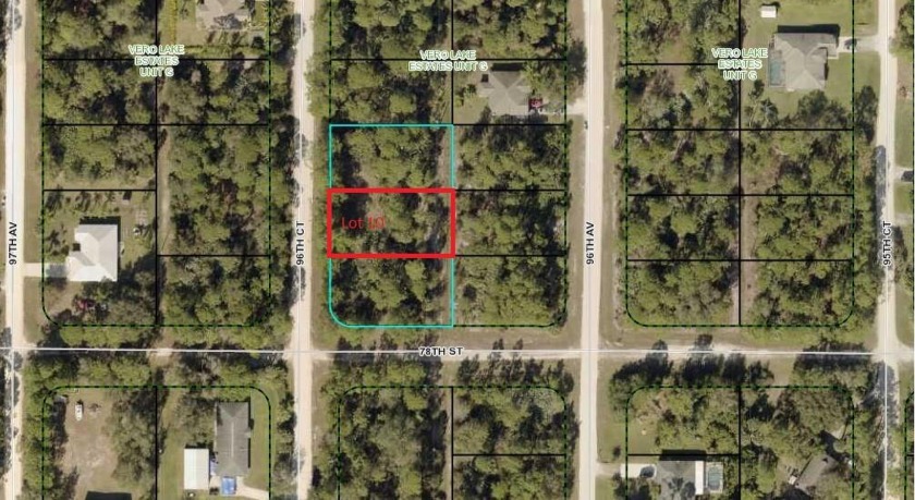 Great space in Vero Lake Estates! Choose this lot Or pair it - Beach Lot for sale in Vero Beach, Florida on Beachhouse.com