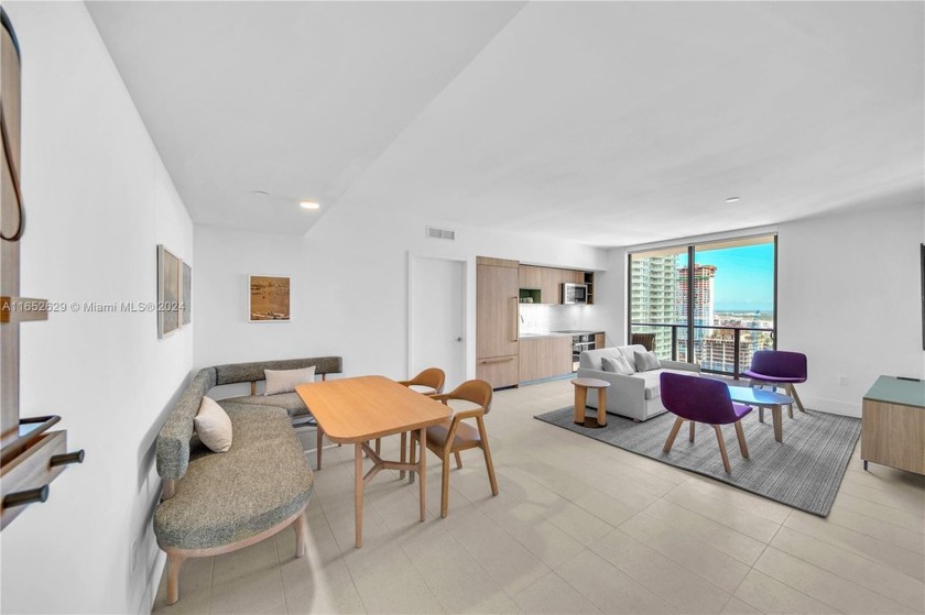 Unique two-bedroom, two-bathroom split floor plan in Natiivo - Beach Condo for sale in Miami, Florida on Beachhouse.com