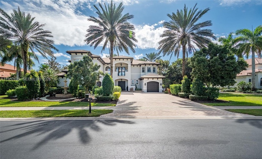 No detail has been overlooked in this *Van Gogh* estate on 35 - Beach Home for sale in Davie, Florida on Beachhouse.com