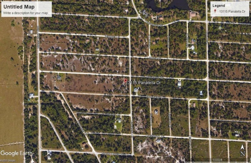 Tropical Gulf Acres Corner Double Lot #31 & #32 Waiting for - Beach Lot for sale in Punta Gorda, Florida on Beachhouse.com