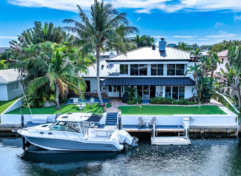 Remastered West Indies-Inspired Deepwater Estate sighted on - Beach Home for sale in Boca Raton, Florida on Beachhouse.com