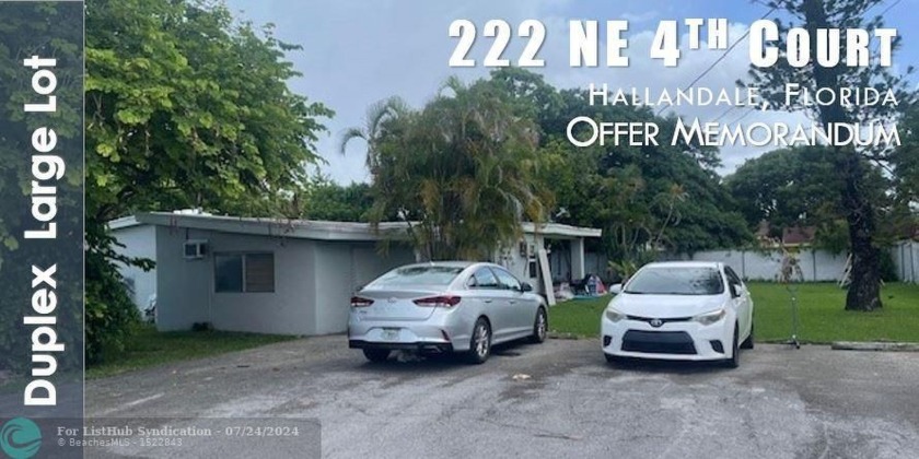 The property itself is located just west of Federal
Highway - Beach Commercial for sale in Hallandale Beach, Florida on Beachhouse.com