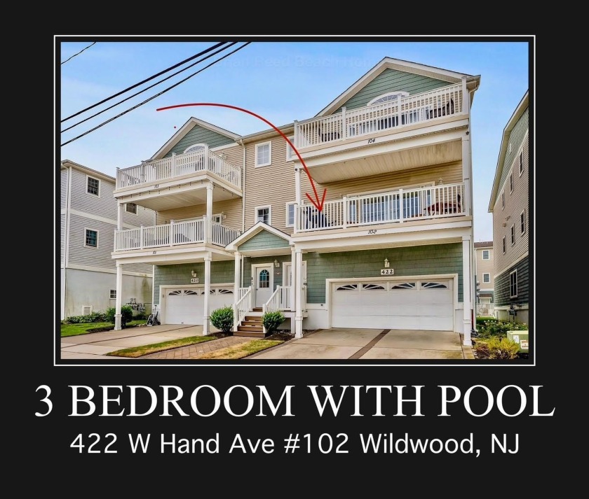 Amazing Opportunity to own a First Floor POOL and Bay View Condo - Beach Condo for sale in Wildwood, New Jersey on Beachhouse.com