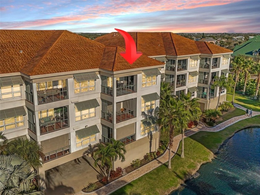 Top-Floor Penthouse with Incredible Water Views, Private Dock - Beach Condo for sale in Apollo Beach, Florida on Beachhouse.com