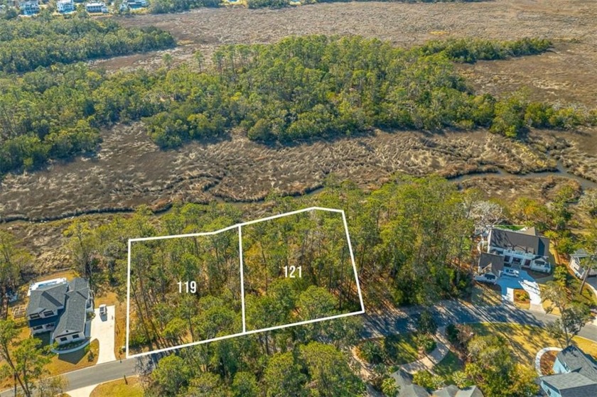 Build your dream home on this beautiful MARSH FRONT lot with - Beach Lot for sale in Saint Simons, Georgia on Beachhouse.com