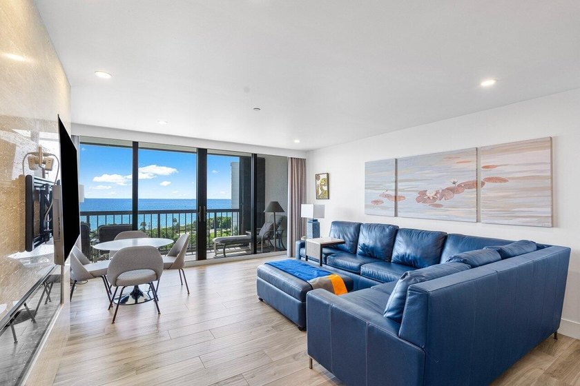 Beautiful remodeled unit with gorgeous ocean views Rarely - Beach Condo for sale in Highland Beach, Florida on Beachhouse.com