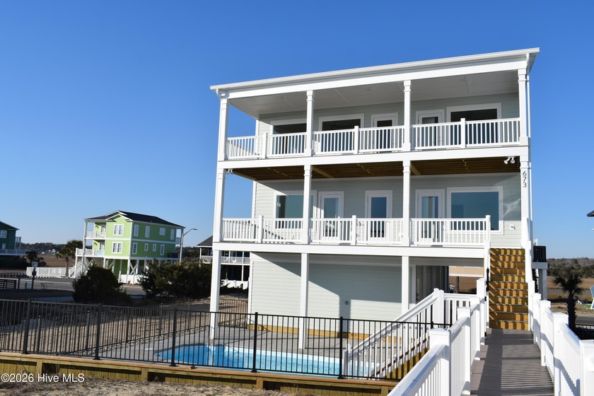 New Quality Custom Built Oceanfront Home. Ready to start your - Beach Home for sale in Holden Beach, North Carolina on Beachhouse.com