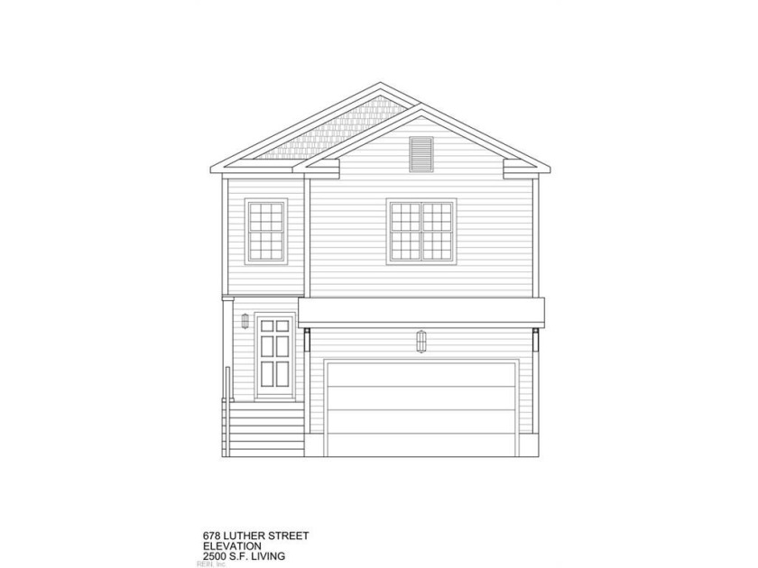 Spacious new construction w/2car attached garage, nice parking - Beach Home for sale in Chesapeake, Virginia on Beachhouse.com