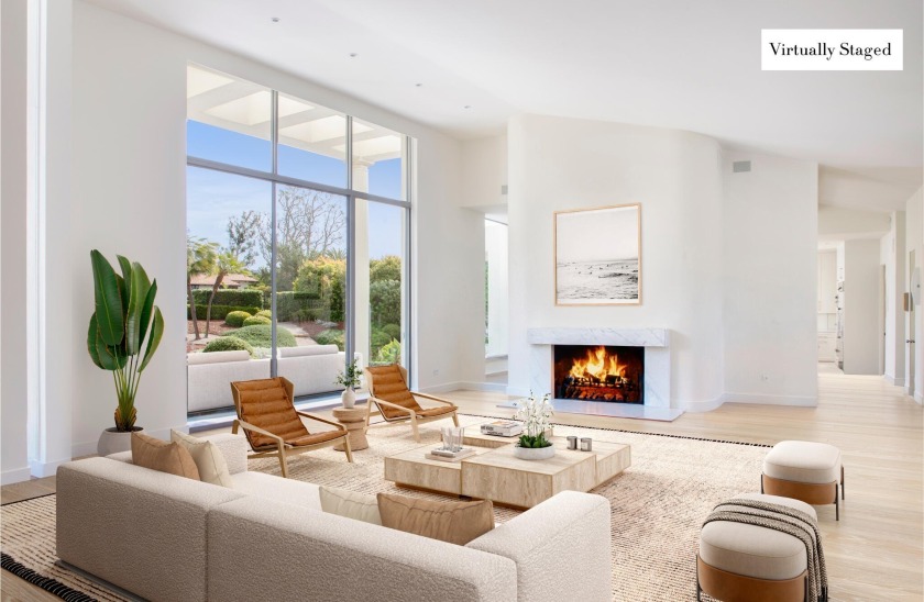 Mid-century elegance with a Palm Springs vibe and sweeping views - Beach Home for sale in Montecito, California on Beachhouse.com