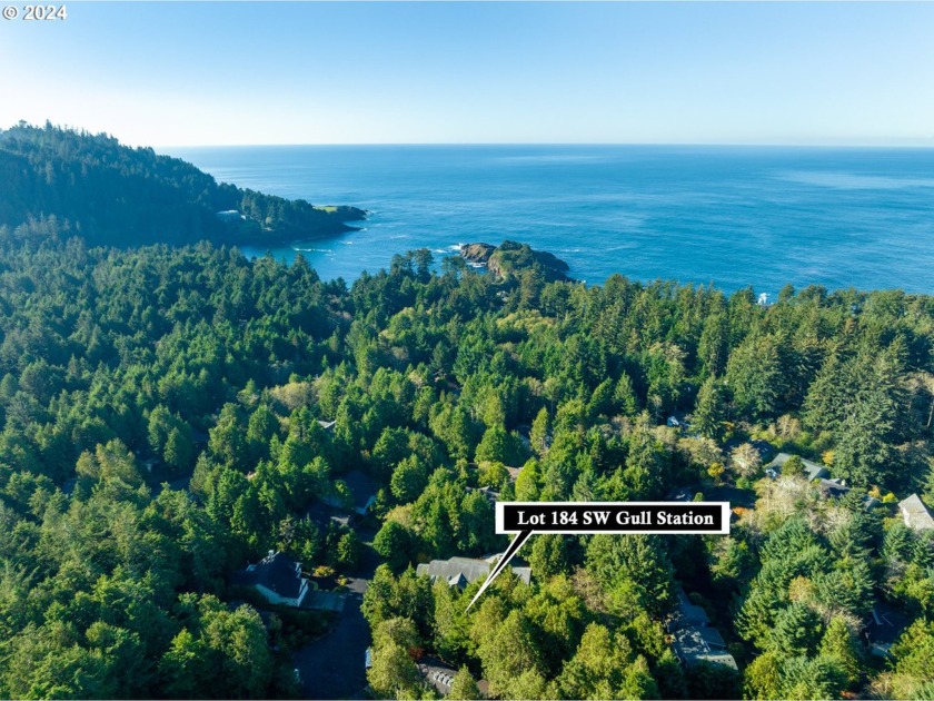 This large .26 acre lot is fairly level and ready for your dream - Beach Lot for sale in Depoe Bay, Oregon on Beachhouse.com