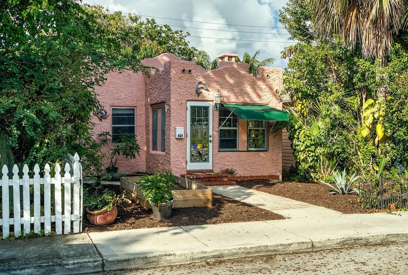 This might be it! Step inside this awesome Spanish style home - Beach Home for sale in Lake Worth Beach, Florida on Beachhouse.com