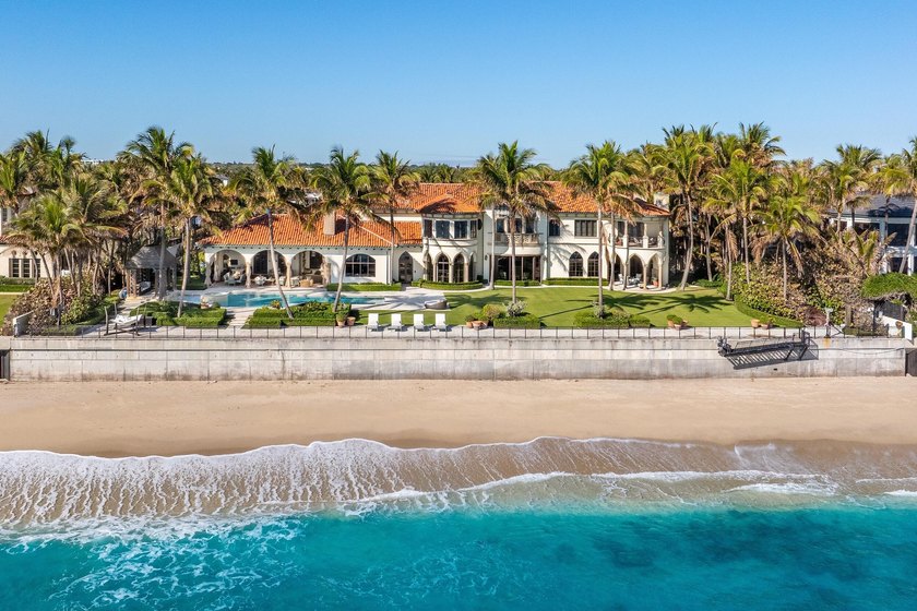 Unrivaled in scale, beauty, and prestige, this ocean-to-lake - Beach Home for sale in Manalapan, Florida on Beachhouse.com