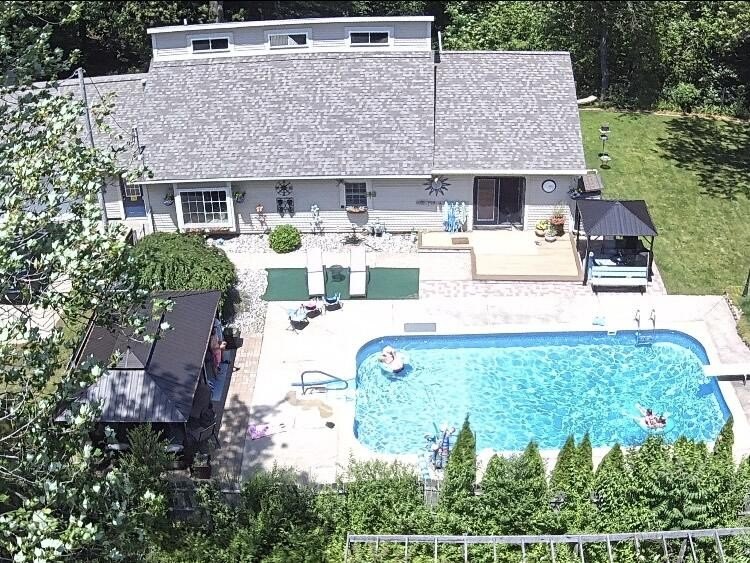 Open Sunday, 11/9, 1-2:30 pm! Over 10 acres, beautiful inground - Beach Home for sale in Muskegon, Michigan on Beachhouse.com