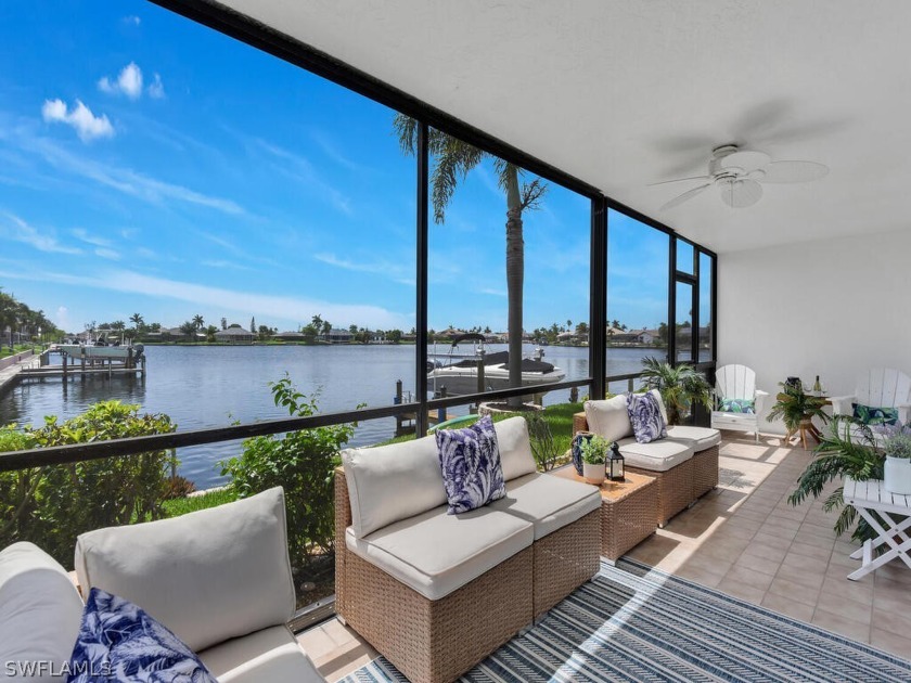 Discover this stunning corner unit with Gulf Access, nestled on - Beach Condo for sale in Cape Coral, Florida on Beachhouse.com