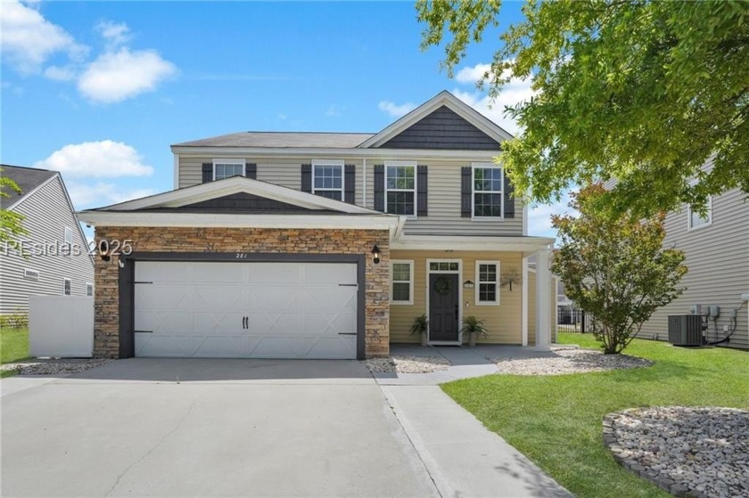 Fall in love with this 4 bed/2.5 bath home brimming w/custom - Beach Home for sale in Okatie, South Carolina on Beachhouse.com