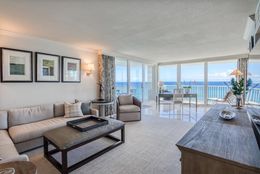 Stunning inside and out.  This beautiful tenth-floor residence - Beach Condo for sale in Singer Island, Florida on Beachhouse.com