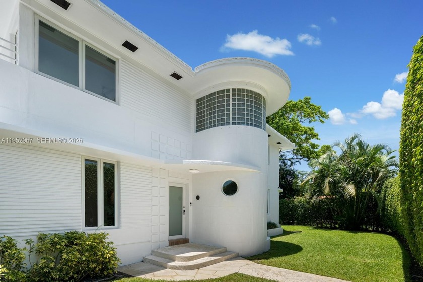 Rarely available Art-deco home designed by famous architect - Beach Home for sale in Miami Beach, Florida on Beachhouse.com