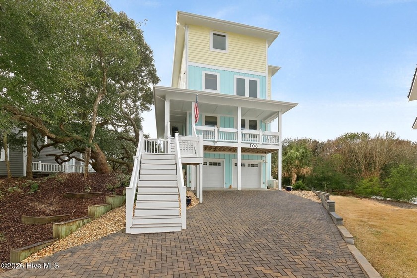 Perched high on one of the most elevated homesites on Topsail - Beach Home for sale in Surf City, North Carolina on Beachhouse.com